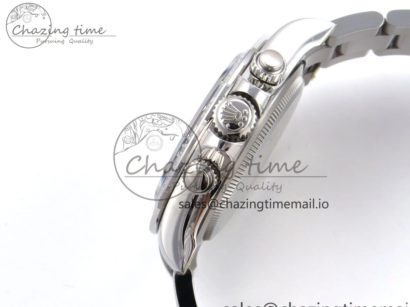 MiroTime 0323 Refined Daytona 126500 VSF 1:1 Best Edition 904L Steel White Dial on SS Braclet DD 1238